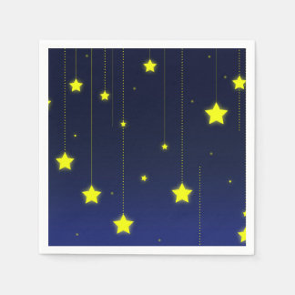 Guardanapo De Papel Starry Night Cocktail Paper Napkins
