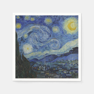 Guardanapo De Papel "Starry Night" por Van Gogh