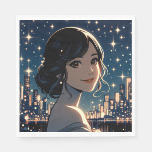 Guardanapo De Papel Starry Serenity Smile