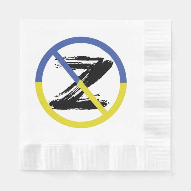 Guardanapo De Papel Stop war in Ukraine Throw Pillow (Frente)