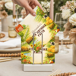 Guardanapo De Papel Storybook Farm Adventure Kids Birthday