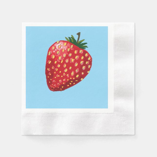 Guardanapo De Papel Strawberry (Frente)