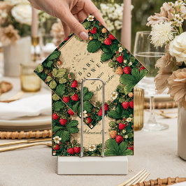 Guardanapo De Papel Strawberry Fairytale Baby Shower