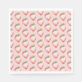 Guardanapo De Papel Strawberry Fruit Birthday