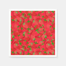 Guardanapo De Papel Strawberry Medley