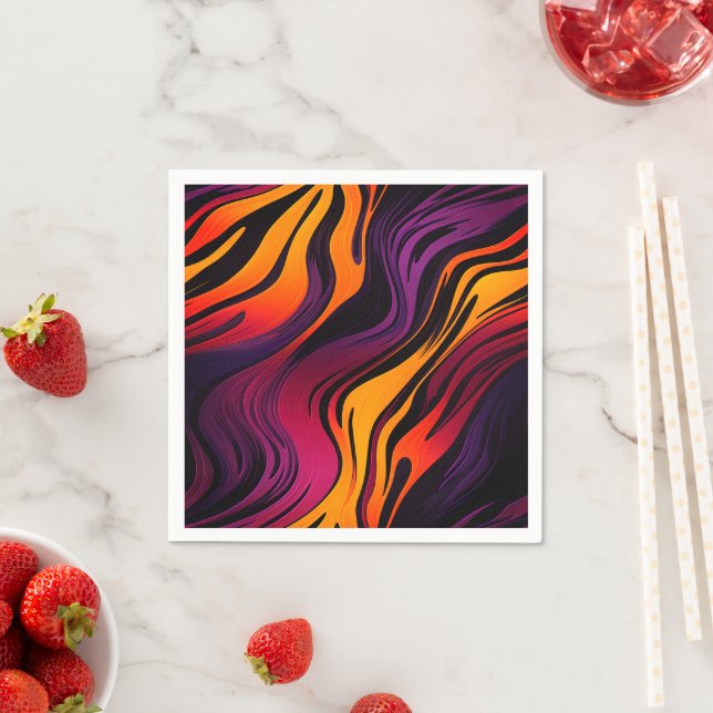 Guardanapo De Papel Stripes Coloridas (Insitu)