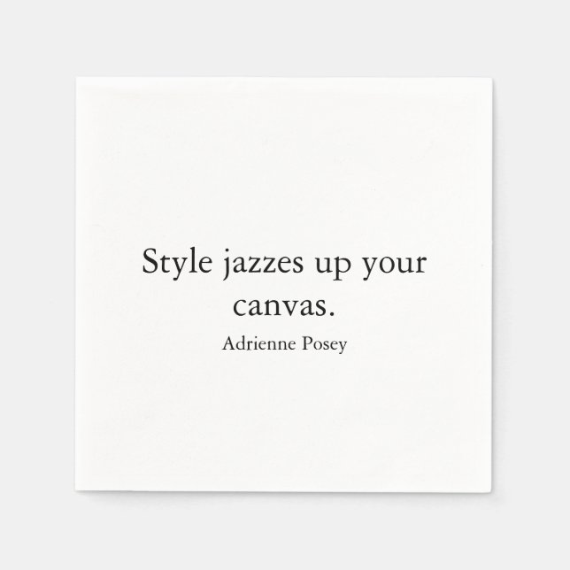 Guardanapo De Papel Style Cocktail Napkins (Frente)