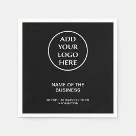 Guardanapo De Papel Sua empresa comercial profissional de logotipo