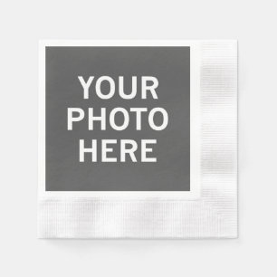 Guardanapo De Papel Sua Foto Aqui