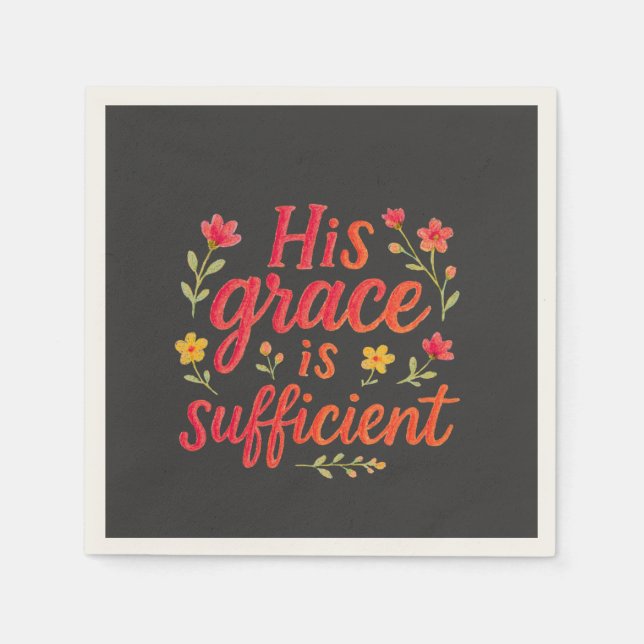 Guardanapo De Papel Sua Graça é suficiente (Frente)