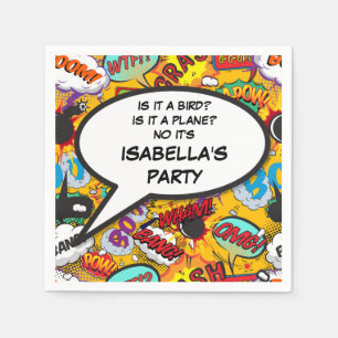 Guardanapo De Papel Sua Mensagem Diversão De Bolhas Retrorna Livro De 