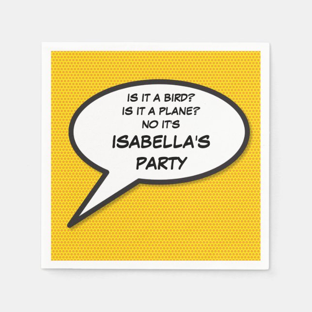 Guardanapo De Papel Sua Mensagem Diversão De Bolhas Retrorna Livro De  (Frente)