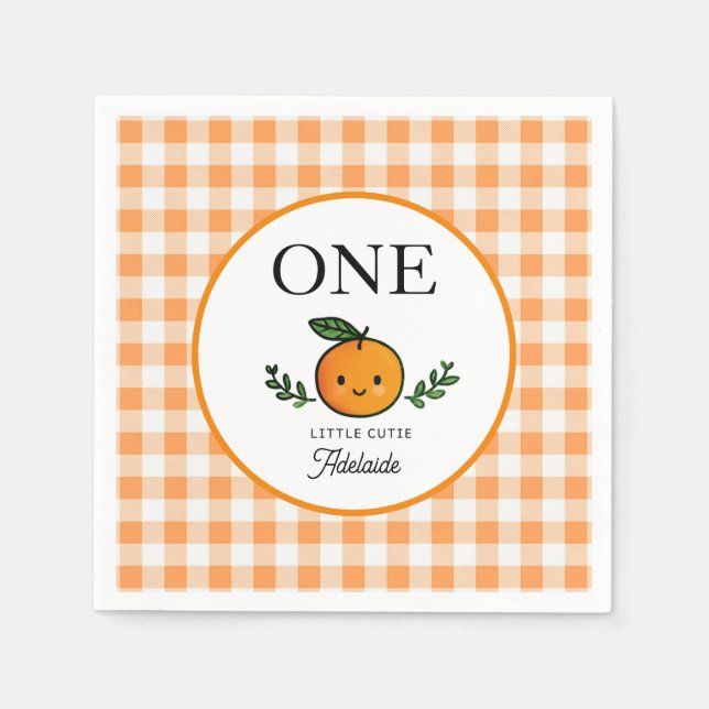 Guardanapo De Papel Such a Cutie Birthday Paper Napkin (Frente)