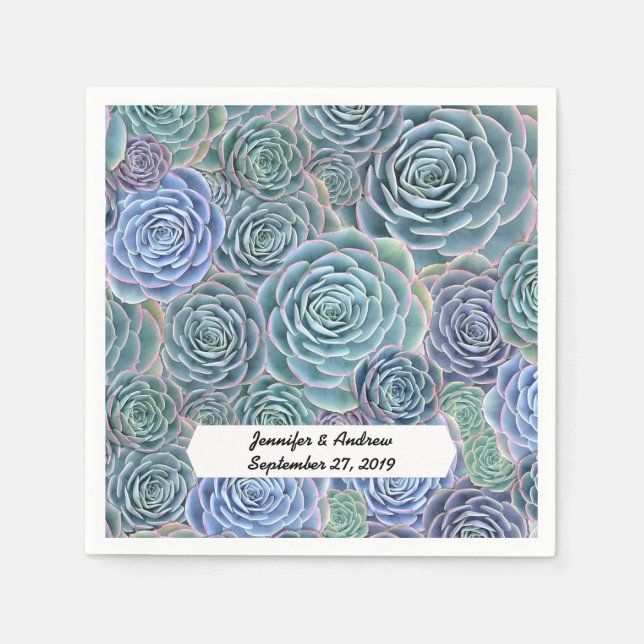 Guardanapo De Papel Suculente Papel De Guarda Para Eventos Especiais (Frente)