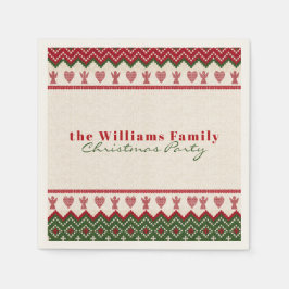 Guardanapo De Papel Suéter Feio Ângulos de Higge Malditos Corações Nat