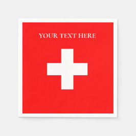 Guardanapo De Papel Suiça personalizada Schweiz Suíça Europa