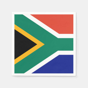 Guardanapo De Papel Sul - bandeira africana