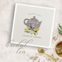 Summer Daisies Floral Bridal Chá