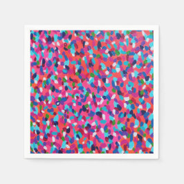 Guardanapo De Papel Summer Dreams Abstrato Impressão