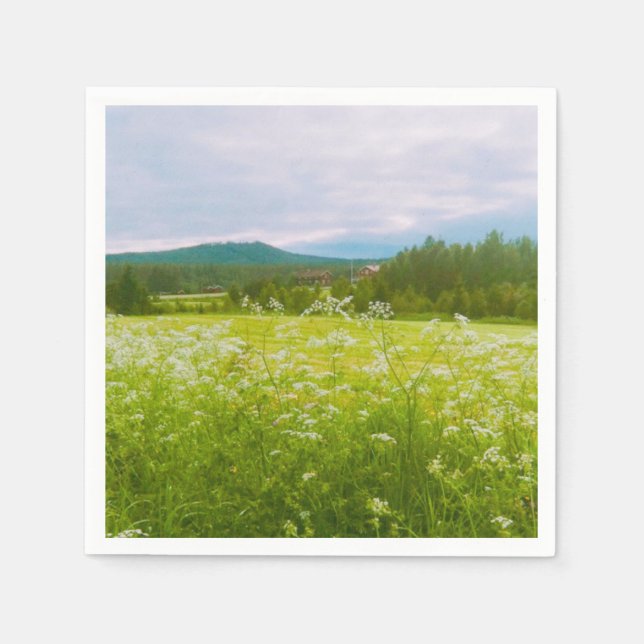 Guardanapo De Papel Summer in Hälsingland - Helsingia  (Frente)