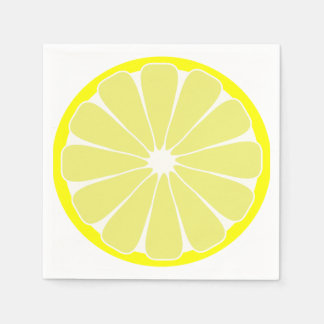 Guardanapo De Papel Summer Lemon Fruta Party Napkins