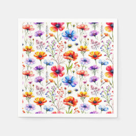 Guardanapo De Papel Summer Wildflower