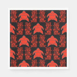 Guardanapo De Papel Sumo Wrestler