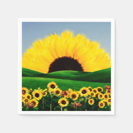 GUARDANAPO DE PAPEL SUNFLOWER HILL