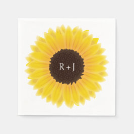 Guardanapo De Papel Sunflower Napkins