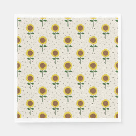 Guardanapo De Papel Sunflower Paper Napkins