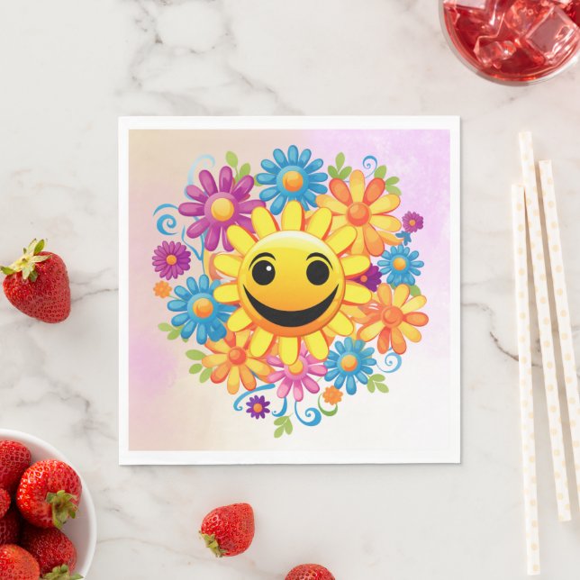 Guardanapo De Papel Sunny Smiles (Insitu)