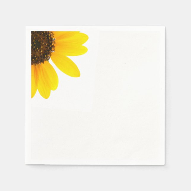 Guardanapo De Papel Sunny Sunflower (Frente)