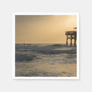 Guardanapo De Papel Sunrise e Paddleboard