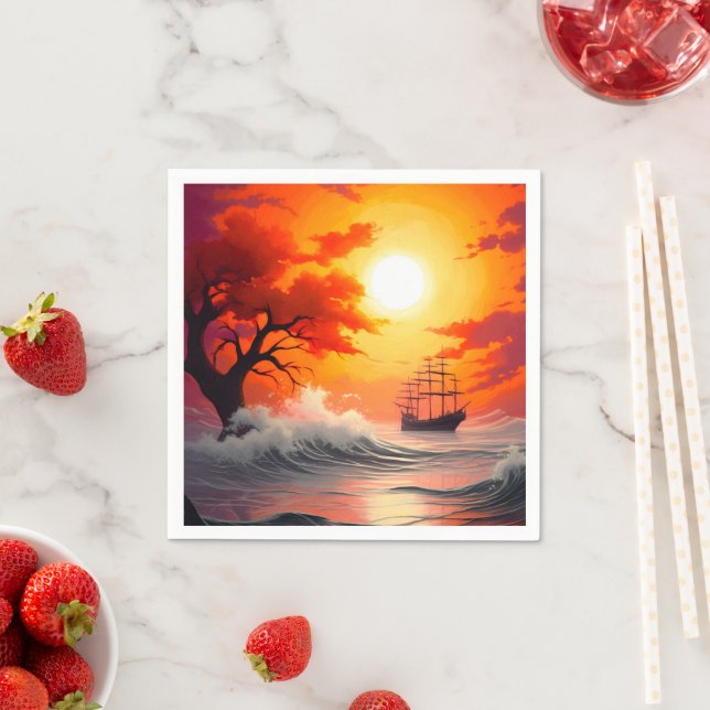 Guardanapo De Papel Sunset (Insitu)