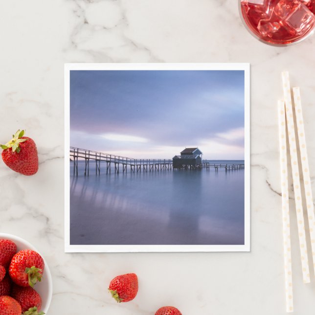 Guardanapo De Papel Sunset Beach Standard Luncheon Paper Napkins 30 (Insitu)