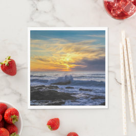 Guardanapo De Papel Sunset Beach Standard Luncheon Paper Napkins 33