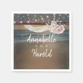 Guardanapo De Papel Sunset de praia