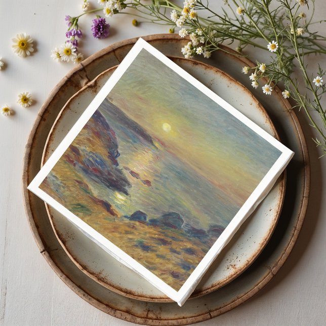 Guardanapo De Papel Sunset em Douarnenez (Criador carregado)