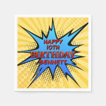 Super-herói Birthday