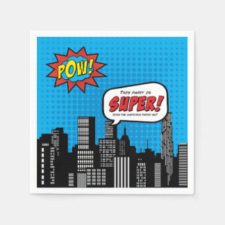 Guardanapo De Papel Super-herói Cocktail
