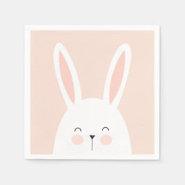 Guardanapo De Papel Super Kawaii Cute Easter Bunny.