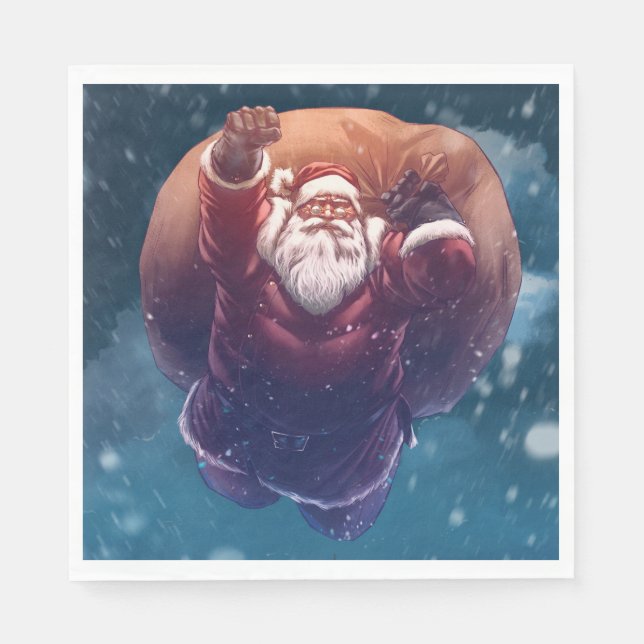 Guardanapo De Papel Super Papais noeis (Frente)