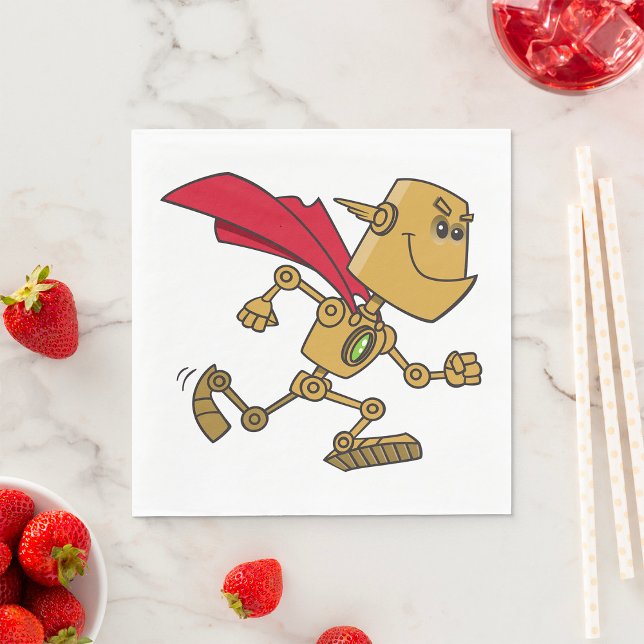 Guardanapo De Papel Super Robô (Criador carregado)