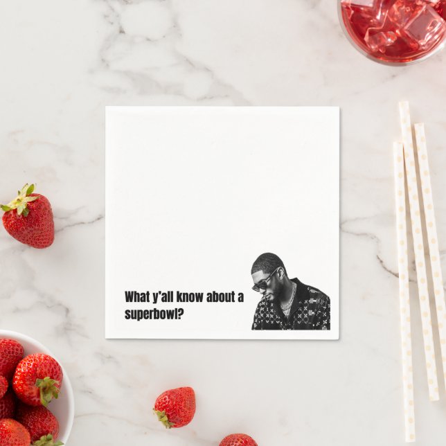 Guardanapo De Papel Superbowl Napkins (Insitu)