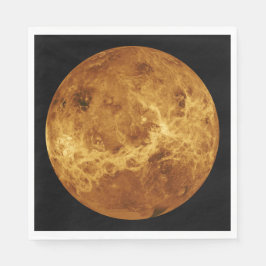 Guardanapo De Papel Superfície do Planeta Vênus