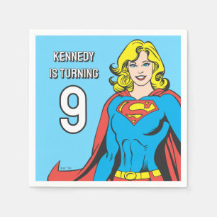 Guardanapo De Papel Supergirl Poses