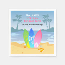 Surf Girly Festa de aniversário