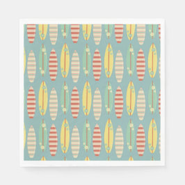 Guardanapo De Papel Surfing Summer Surfs Conselhos Verão