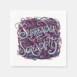 Guardanapo De Papel Surrender to Serendipity