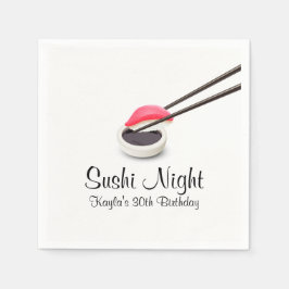 Guardanapo De Papel Sushi Night